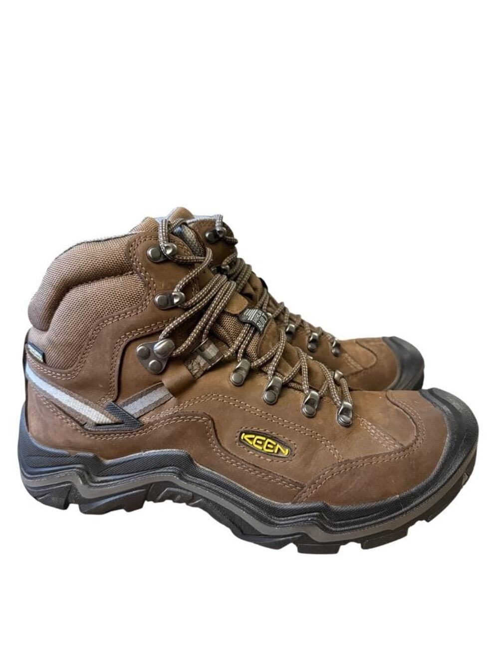 Keen Durand Brown Leather Boot Men size 10 D